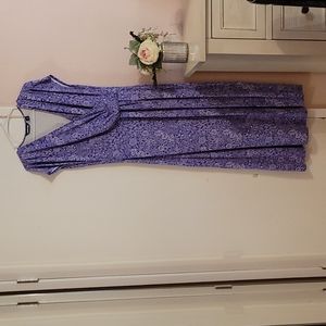 Lands' End Cap Sleeve Maxi